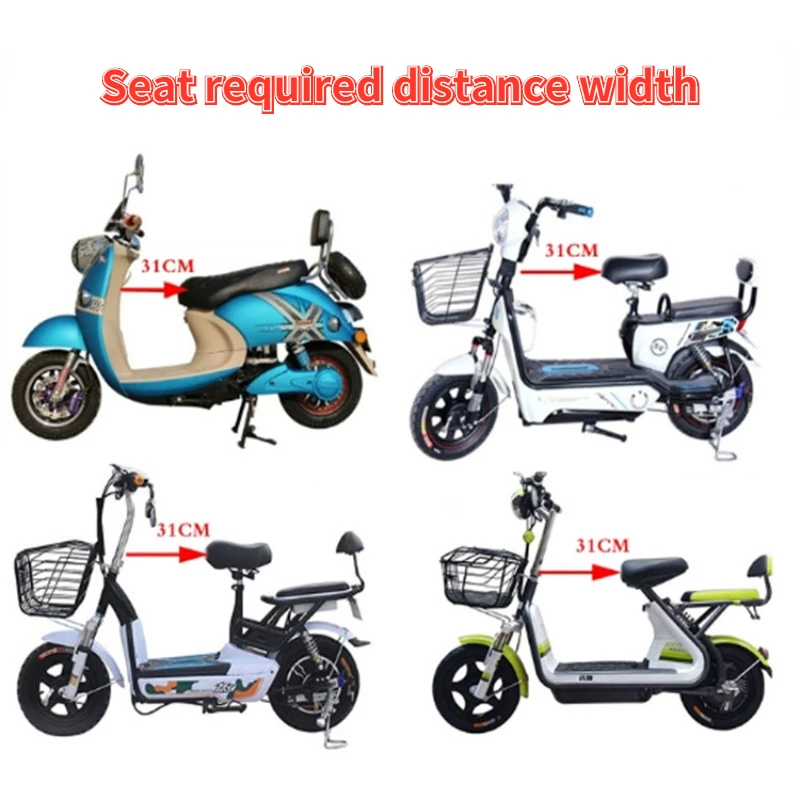 Electric Bicycle Baby Seat Front Safety Seat Electric Scooter Child Front Seat