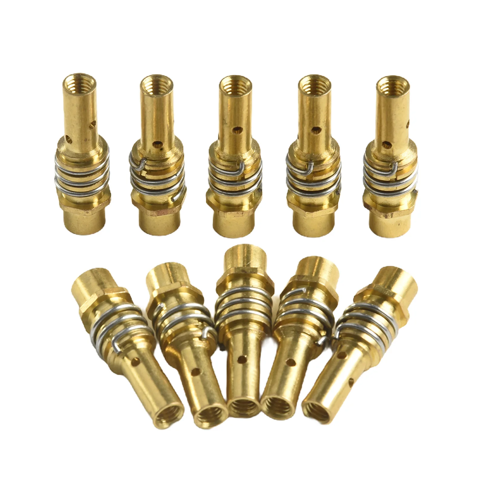 

2/5pcs 15AK Gas Nozzle Holder With Nozzle Spring For MIG/MAG Welding Torch Contact Tip Welding Accessories