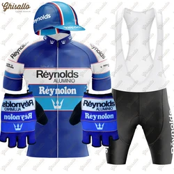 Blue Team Cycling Jersey Set for Men, Road Bike Equipment, Men's Cycling Shirt, Downhill Clothing, Quick Dry Clothes, Aerobic