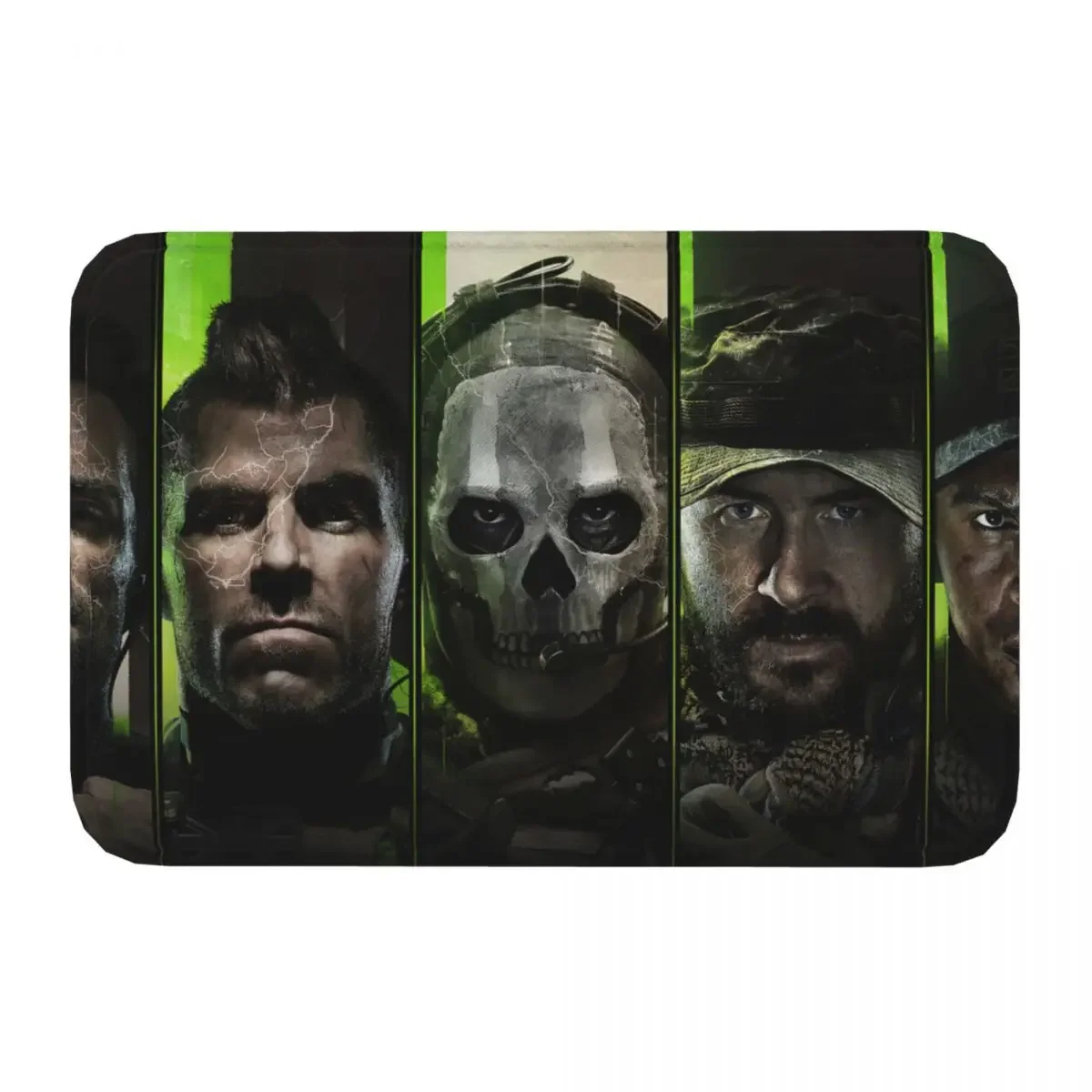 Call Of Duty COD FPS Game Non-Slip Carpet Task Force 141 Doormat Bedroom Bath Mat Welcome Home Rug