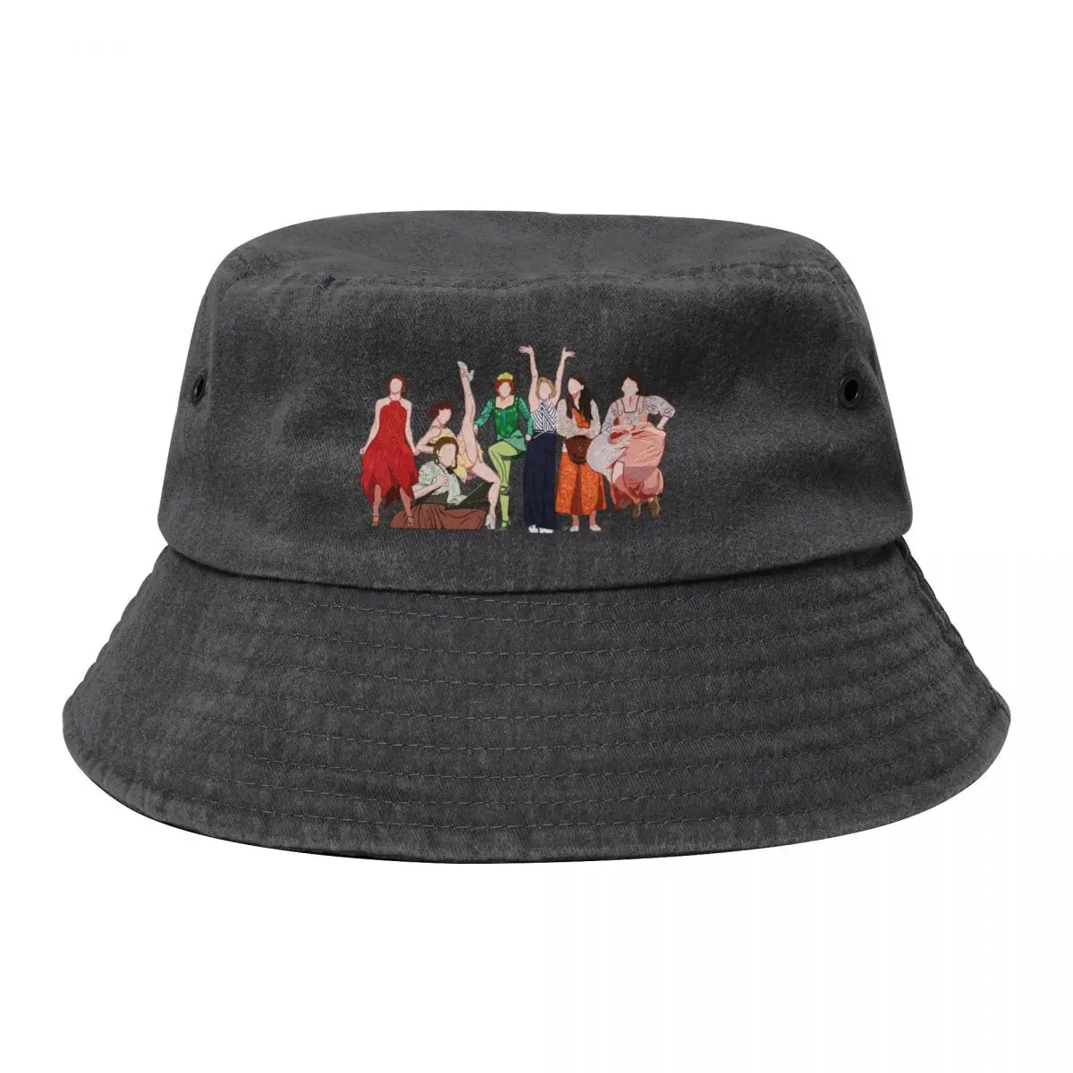 

Sutton Foster Roles Bucket Hat Christmas Hat Golf Cap Kids Hat Caps For Men Women's