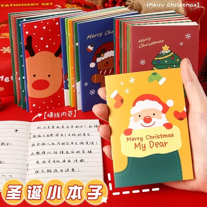 Christmas Gift Cartoon Little Book Christmas Notepad Kindergarten Class Gift Creative File Prizes