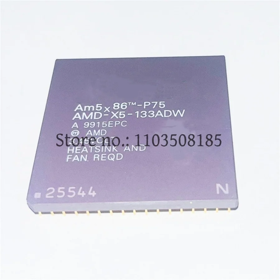 

1PCS AM5X86-P75 AMD-X5-133ADW QFP chip IC New