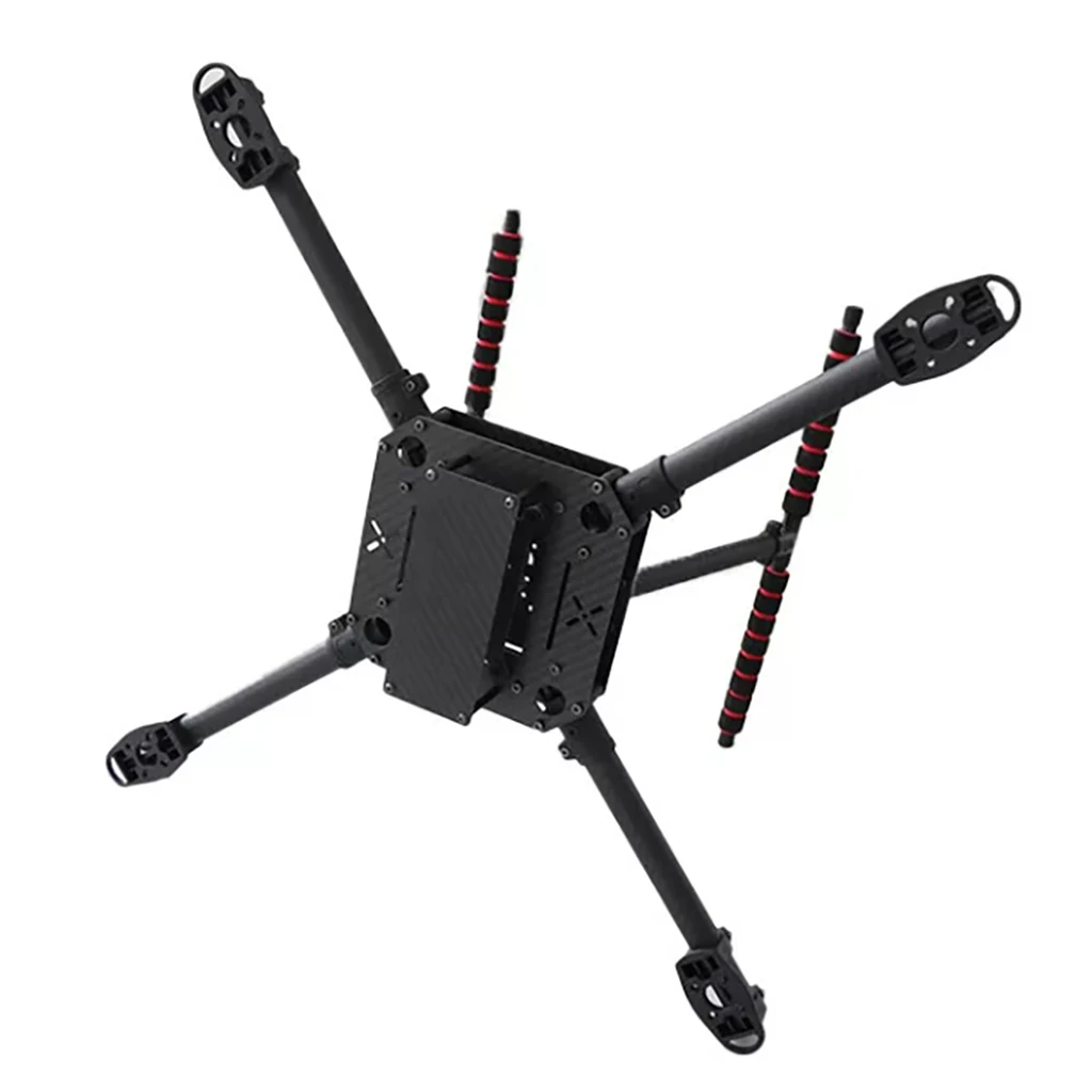 JMT Vollcarbon 450MM 550MM Radstand Trux X-Type Rahmenkit mit Batterie-Montageplatte und Fahrwerk, 30*30mm Motorloch – Detail 4