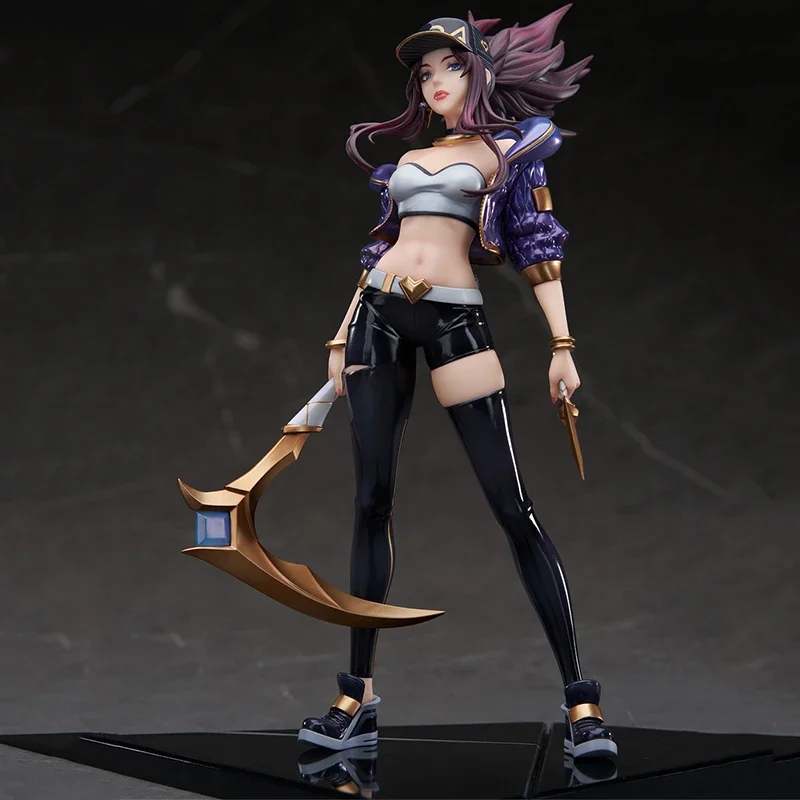 In Stock Genuine Original APEX League of Legends K/DA Akali & Evelynn & Kaisa Action Anime Figure Dolls Statuette Ornament Gifts