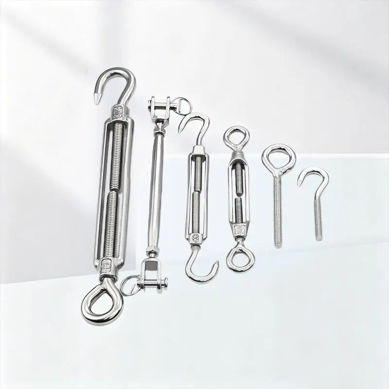 304 Stainless Steel Split Shackle Screw Heavy Duty Anti-Rust Fastener Hardware for Outdoor Adventure Yacht Mooring Home Repair
