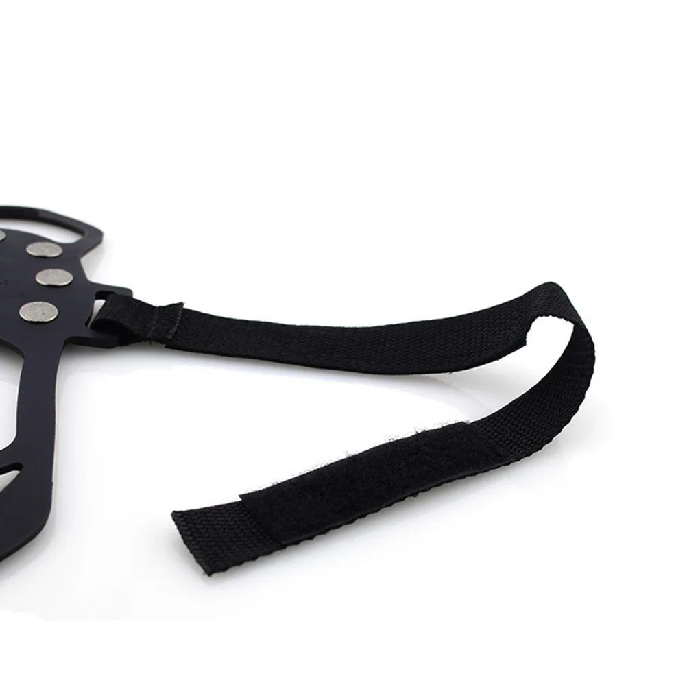 

1Pair Shoe Spikes Strong Tough Independent Layout Prevent Snow Balling Up Slippery Surfaces L Black Shoe Spikes
