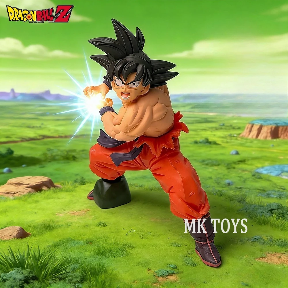 13,5 cm/5,31 Zoll Anime Dragon Ball Z Figur Kamehameha Goku Actionfiguren PVC-Statue Desktop-Ornament Sammlermodell Spielzeug Geschenke