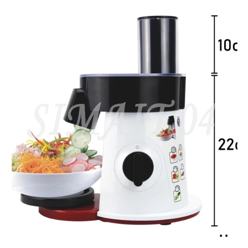 

Multifunctional Automatic Salad Machine, Cheese and Vegetable Slicing and Shredding Machine