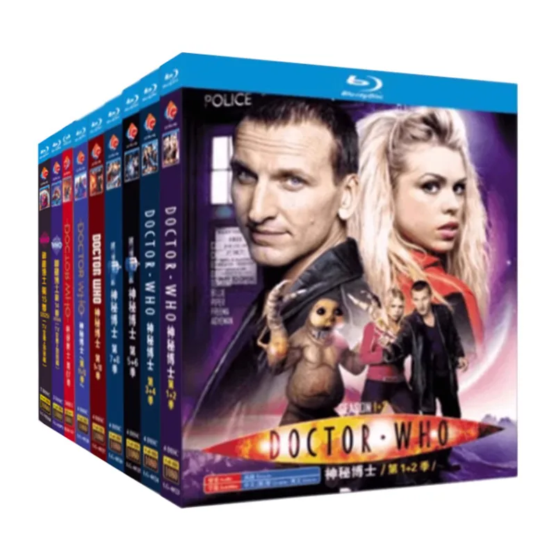 

Blu-ray Disc Box Set for BBC Doctor Who Seasons 1-15 and Specials Ultra HD Blu-ray