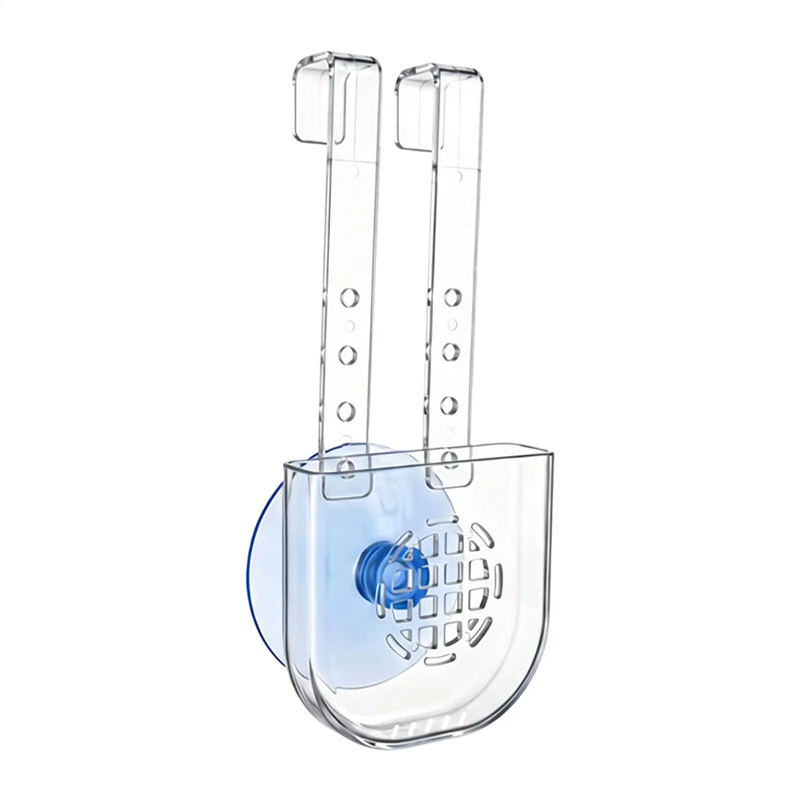

Toilet Tablet Holder Rustproof Transparent Bracket Inside Toilet Tablet Holder For Bathroom Household Home Daily Hotel Nursery