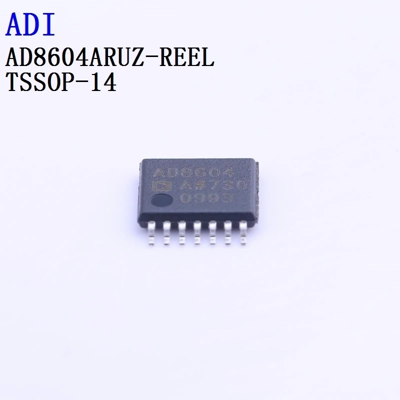 2PCS AD8602DRZ AD8604ARUZ AD8604ARZ AD8606ARZ AD8607ARMZ ADI Operational Amplifier