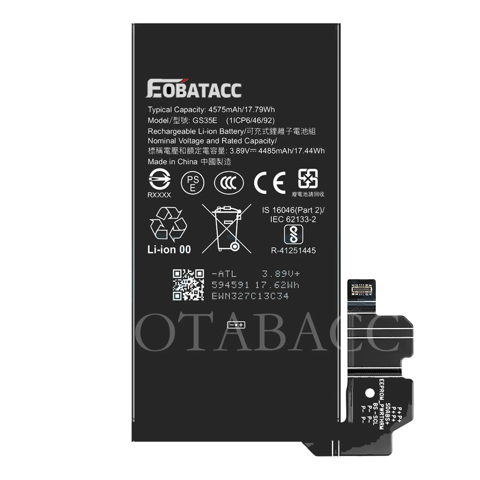 EOTABACC 100% New Original Battery GS35E For HTC Google pixel 8 Phone Battery +Tools