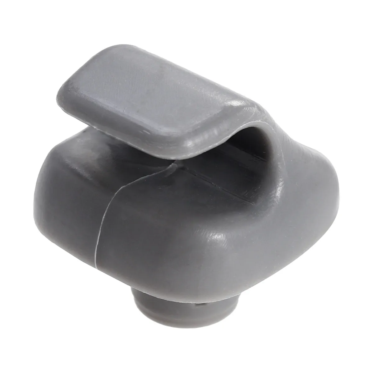 Car Sun Visor Clip for Direct Fit Premium Quality Ergonomic Design Long Service Life Clip Replacement Grey