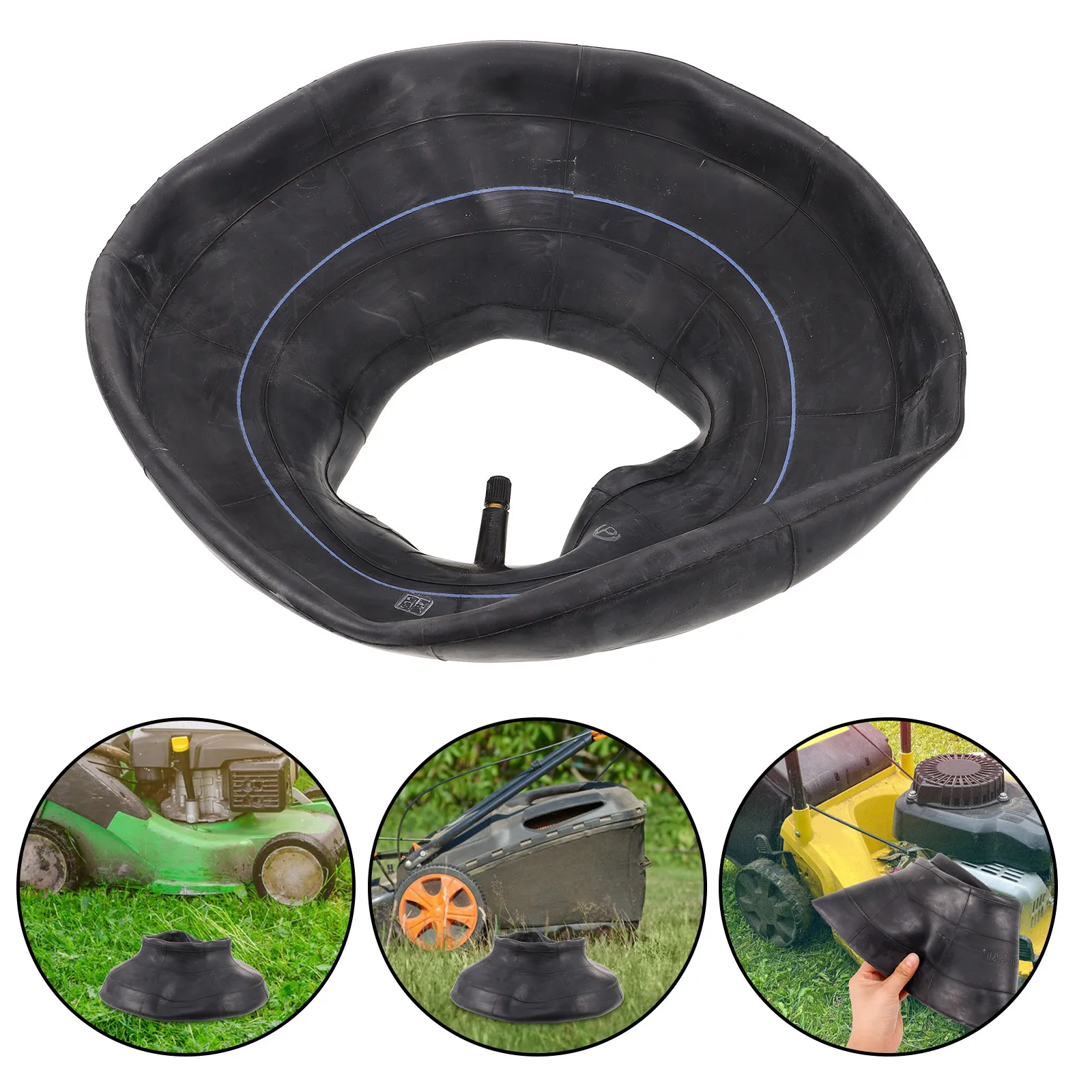 

Tire Inner Tube Lawnmower Tractor Wheelbarrow Wagon for Handcart Mowers Tubes Butyl Rubber
