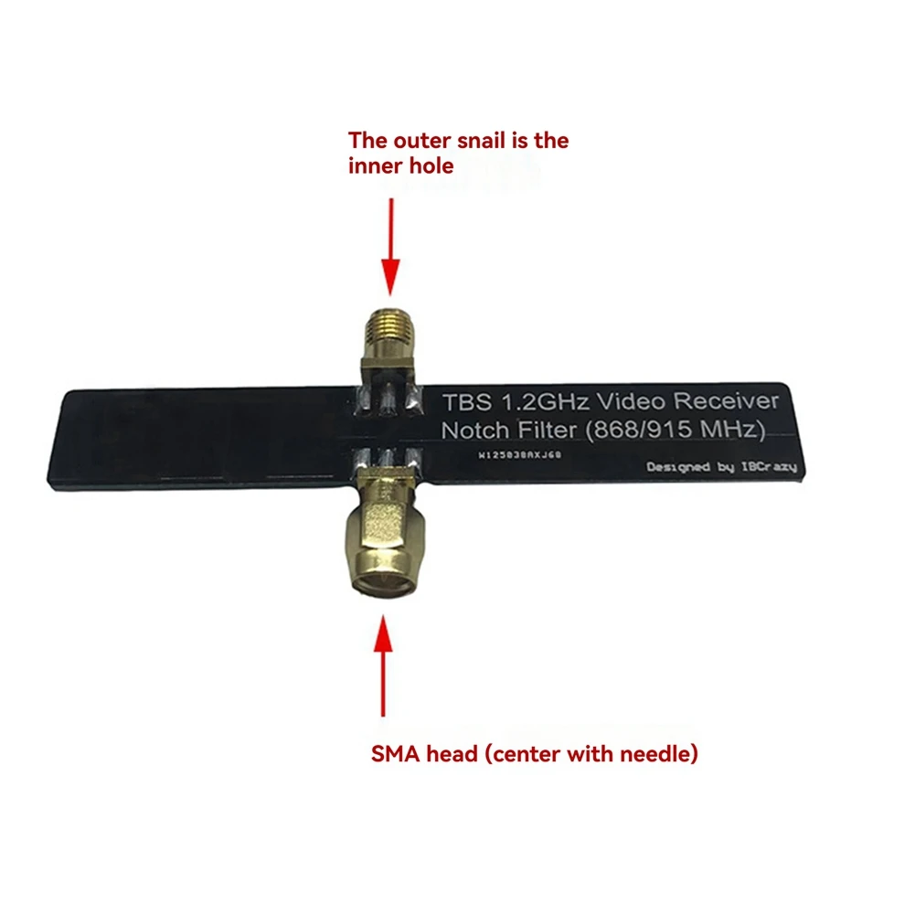 A78I 6pcs Filter (868/915 Mhz) Tbs 1.2Ghz for 1.3G Picture Transmission Vrx Filter