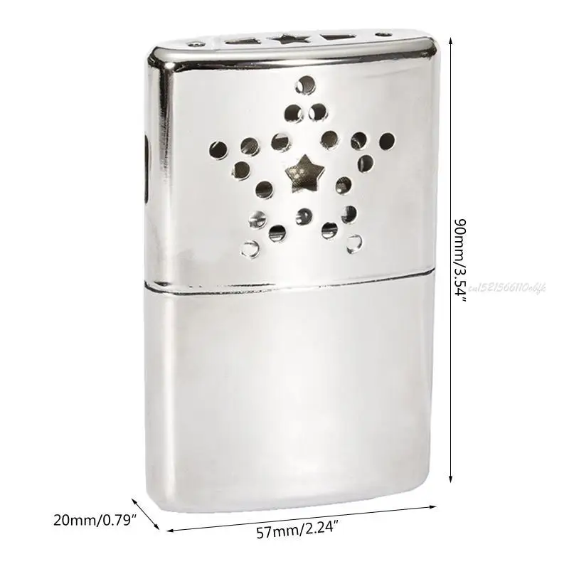 Calentadores mano recargables portátiles 27 calentadores mano calentadores reutilizables con bolsa franela Equipo