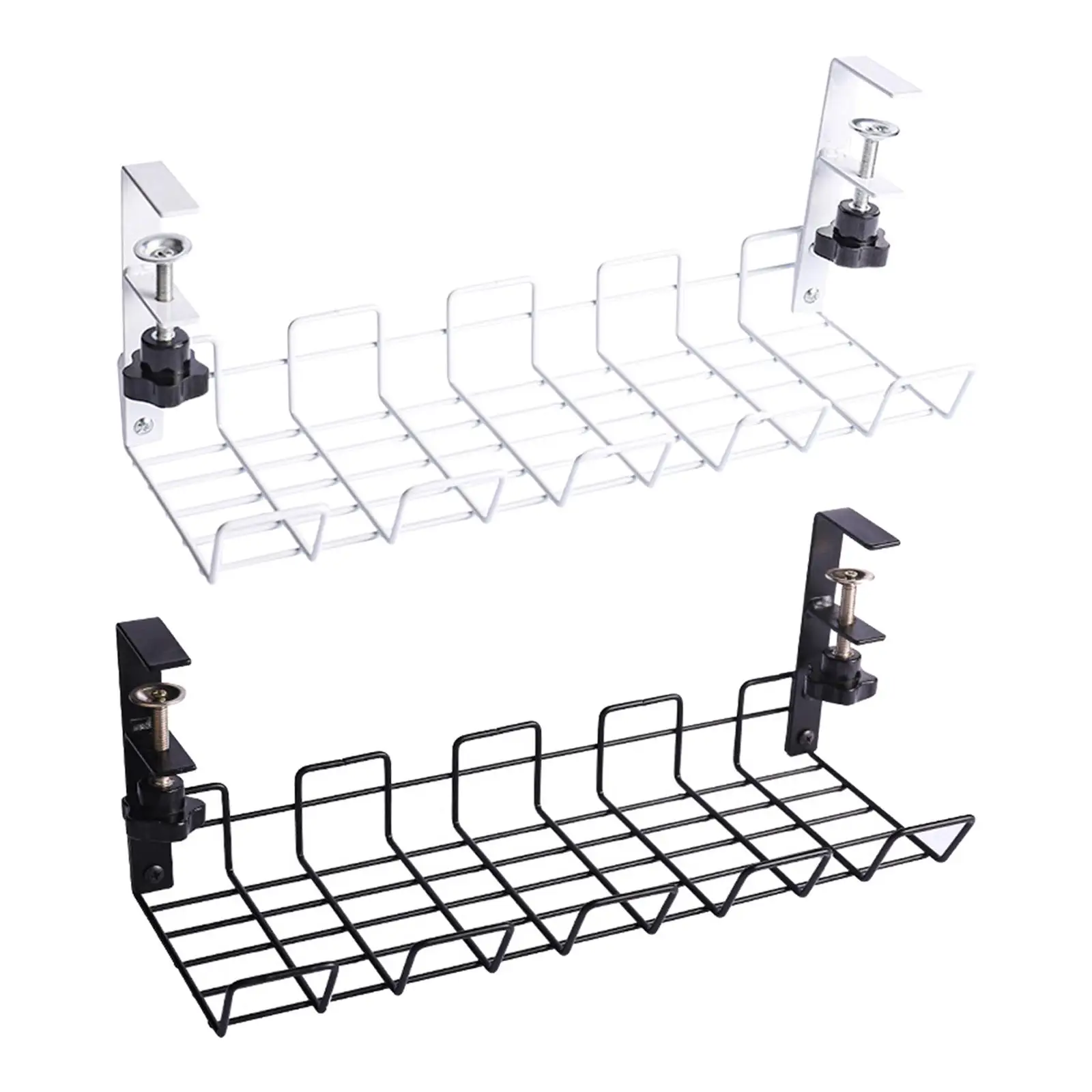 under Desk Wire Storage Rack Cable Management High Bearing under Desk Cord Organizer