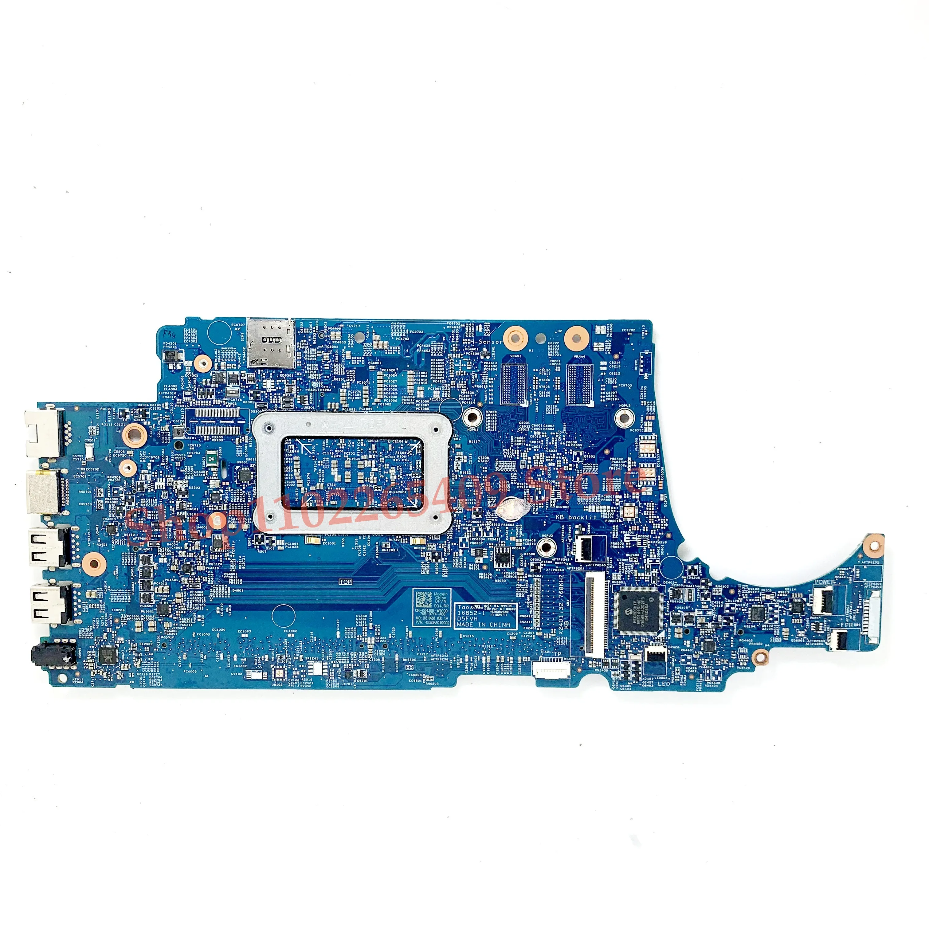 

Материнская плата 004JRR 04JRR CN-004JRR для DELL Latitude 3480 3580, материнская плата для ноутбука 16852-1 с процессором SR343 I3-7100U, 100% полное тестирование