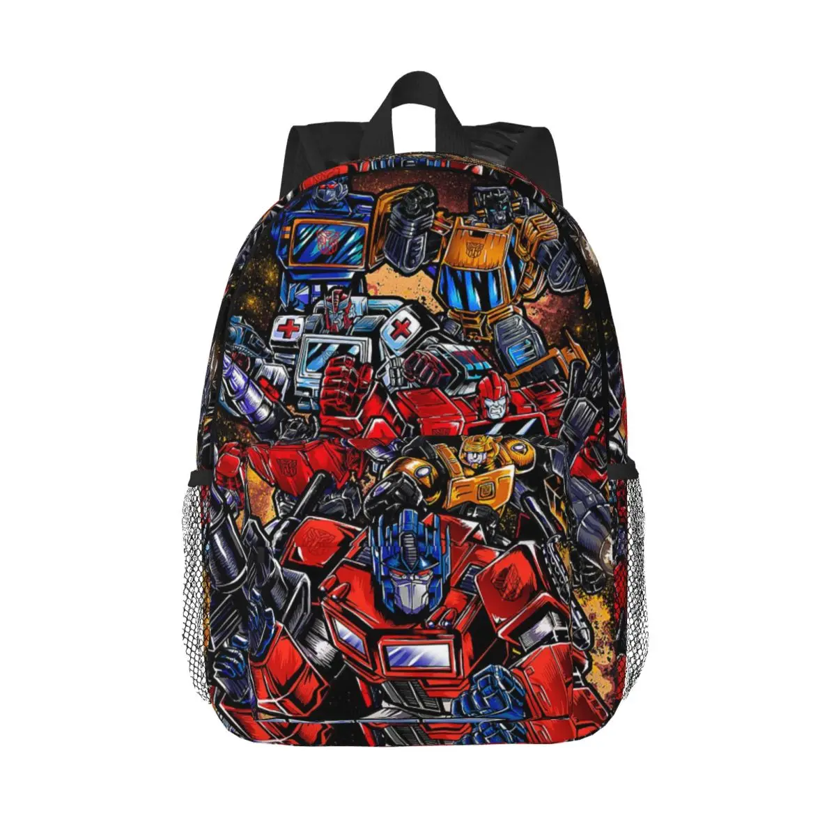 Transformers Autobots Backpacks Boys Girls Bookbag Casual Students School Bags Travel Rucksack Shoulder Bag Large Capacity