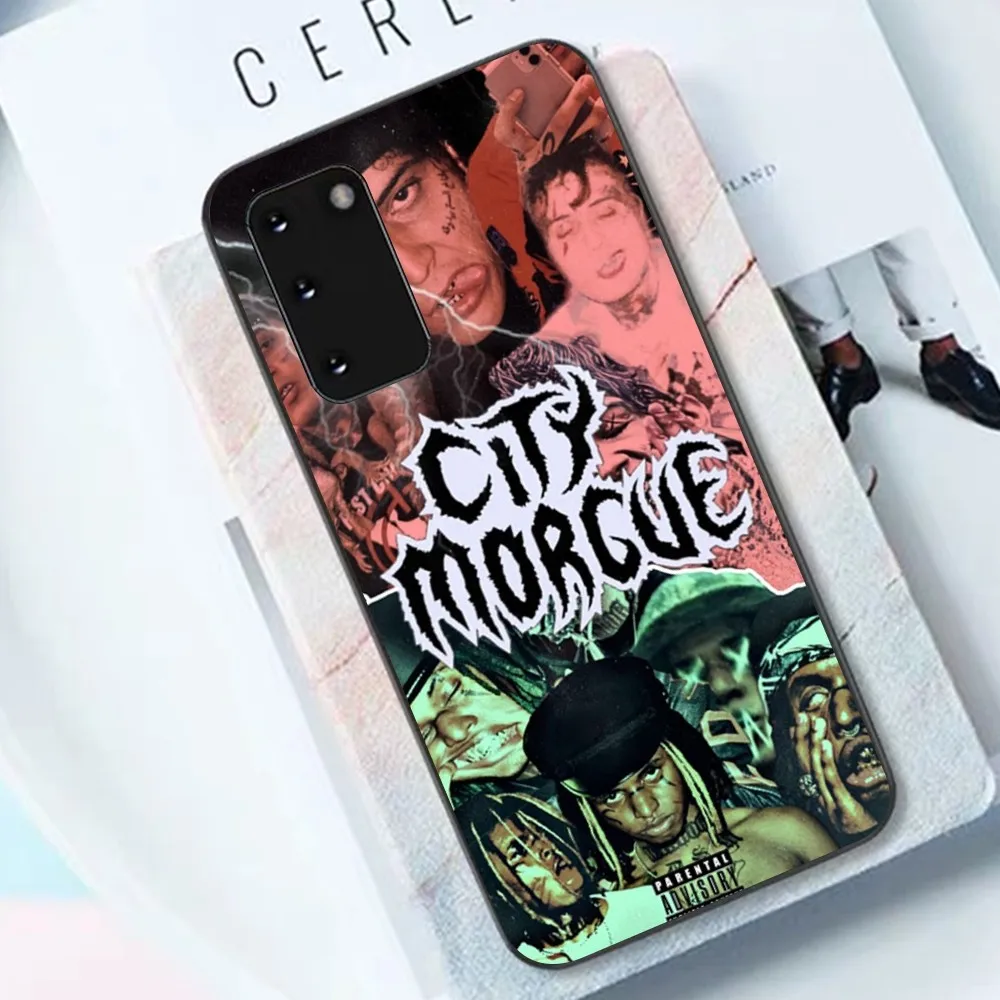 C-City Morgue Zillakami Phone Case For Samsung S 9 10 20 21 22 23 30 23 24 Plus Lite Ultra FE S10lite Fundas