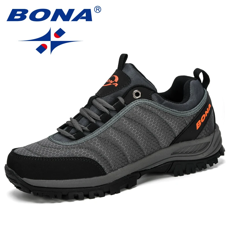 BONA-zapatos de senderismo para hombre, zapatillas de escalada de montaña, calzado de entrenamiento al aire libre, deportivas de senderismo,