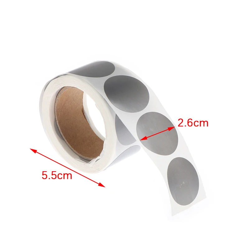 50/300Pcs Roll Hartvormige Coating Stickers Etiketten Sticker Voor Party Game Scratch Off Sticker Voor Geheime Code