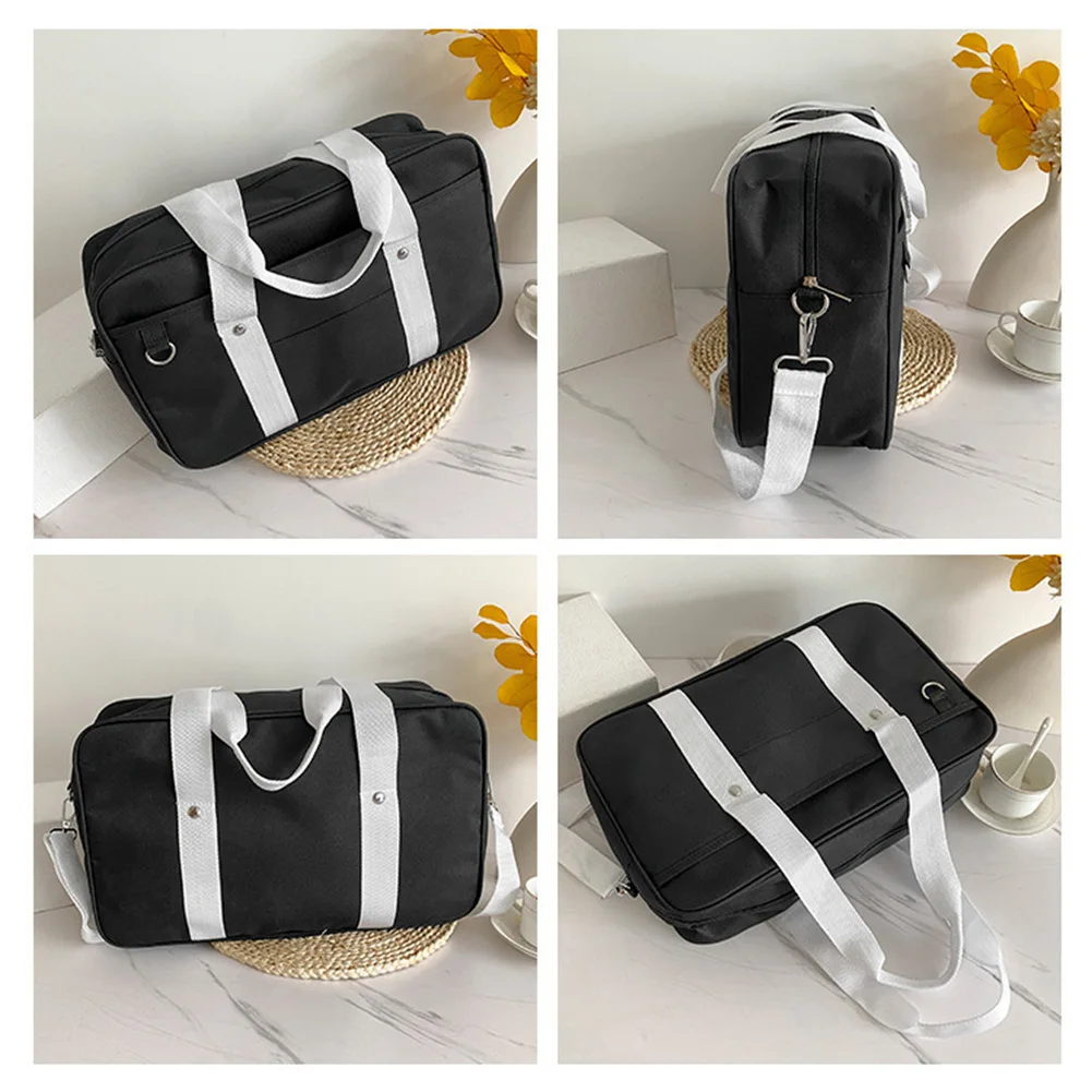 Leichte japanische Schultasche für die Highschool. Robustes, leichtes Material für den täglichen Weg zur Arbeit. Täglicher Pendler-Wochenendausflug – Detail 6
