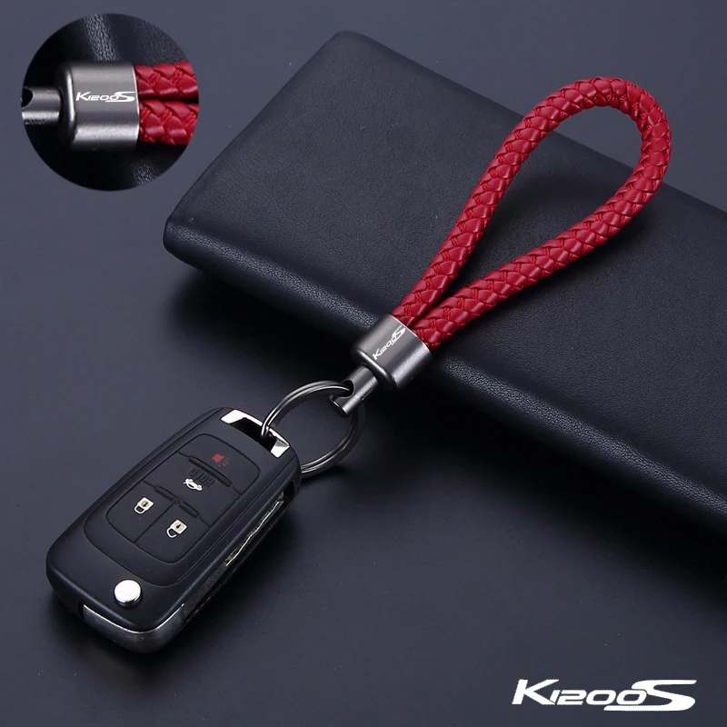 

Keyring For BMW Motorrad K1200S Series High Quality Motorcycle Accessories Woven Keychain