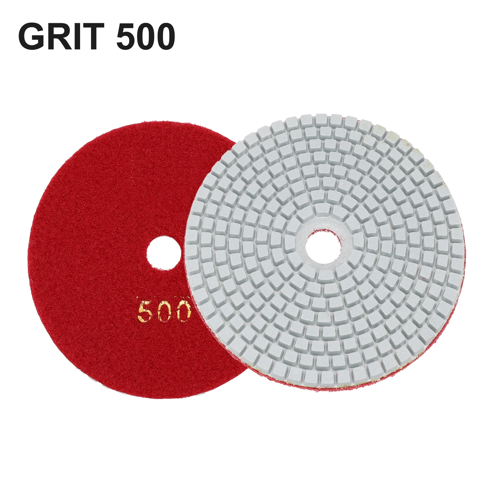 

1Pcs 5 Inch 125mm Dry/Wet Diamond Polishing Pads Flexible Grinding Discs For Granite Marble Stone 30-3000# Grits