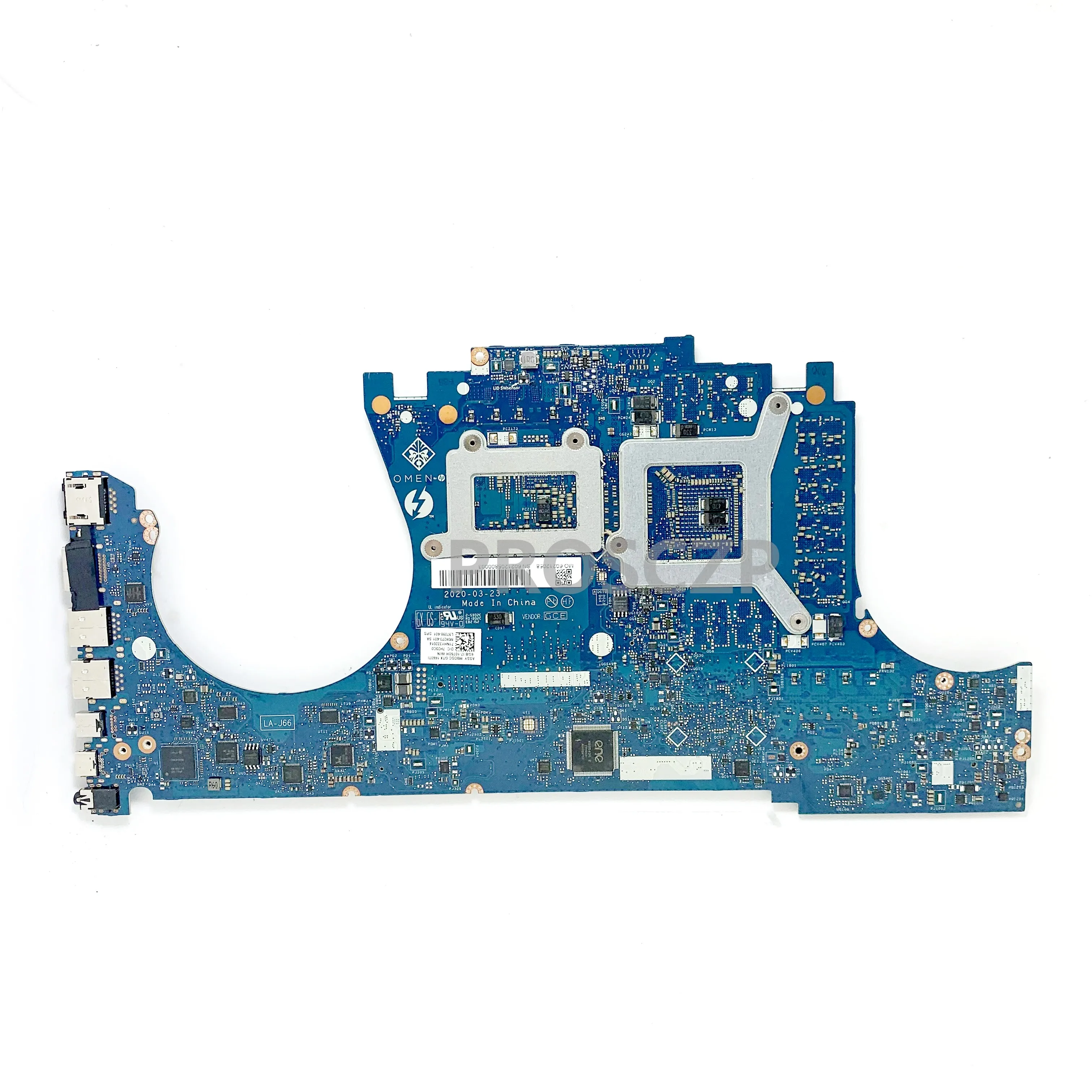 L97098-601 L97098-001 Mainboard For HP 15-DH Laptop Motherboard GPC54 LA-J662P With SRH8Q i7-10750H CPU N18E-G0-A1 100%Tested OK