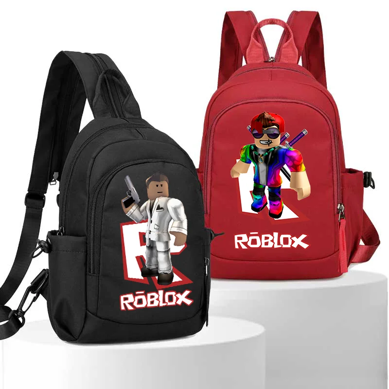 

Roblox Multi Functional Small Backpack, Crossbody Bag, Chest Bag, Multi-purpose Travel Shoulder Bag, Casual Versatile Backpack