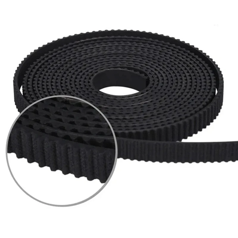 Creality 1/2M 2GT Open Synchronous Timing Belt Width 6mm GT2 Rubber Tape Pitch 2mm Wear Resistant for 3D Printer Parts Ender 3