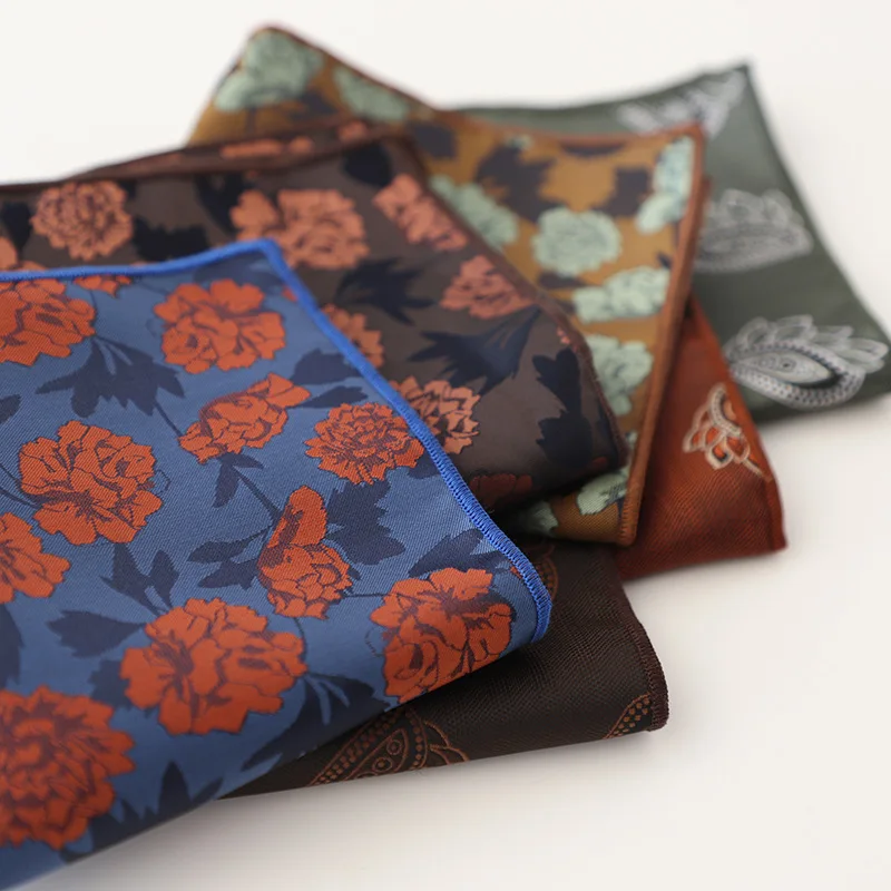 الجاكار جيب مربع للرجال النساء الأزهار الصدر منشفة المنديل السادة بالمناديل الرجال دعوى منديل جيب منشفة الهدايا