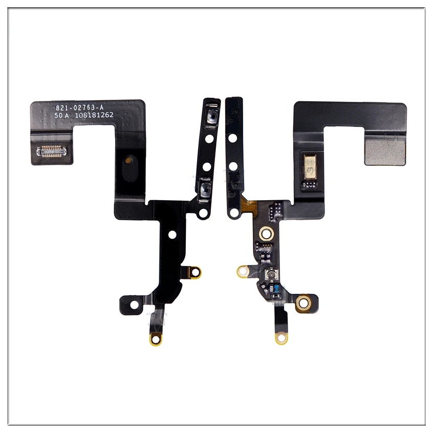 1Pcs Air5 Power Volume ON OFF Button Key Microphone MIC Flex Cable Replacement For iPad Air 5 2022 10.9 Inch Repair Parts