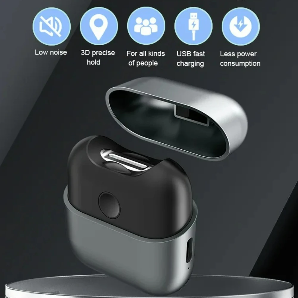 

Automatic Electric Nail Clippers with Light and Nail Polisher in One Design Portable Automatic Nail Grinder for Children Adult