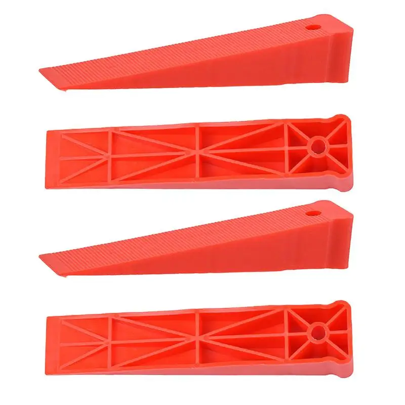 Furniture Wedges Levelers 4pcs Door Wedge Stopper Wood Splitting Tool With Sharpened Edge For Tree Stump Chopping Split Kindling