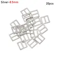 Silver-8.5mm 20pcs