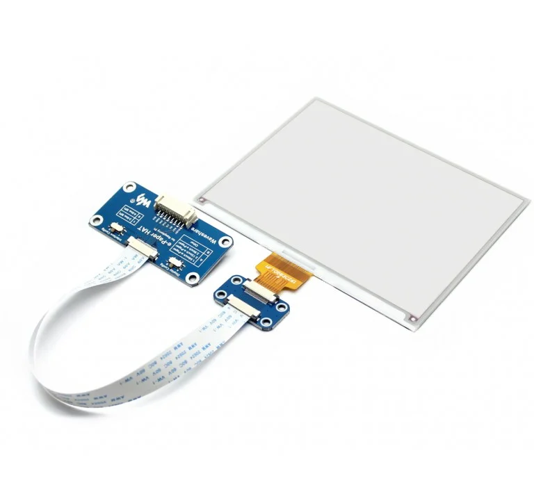 

648×480, 5.83inch E-Ink Display HAT For Raspberry Pi, Red/Black/White Three-Color, SPI Interface