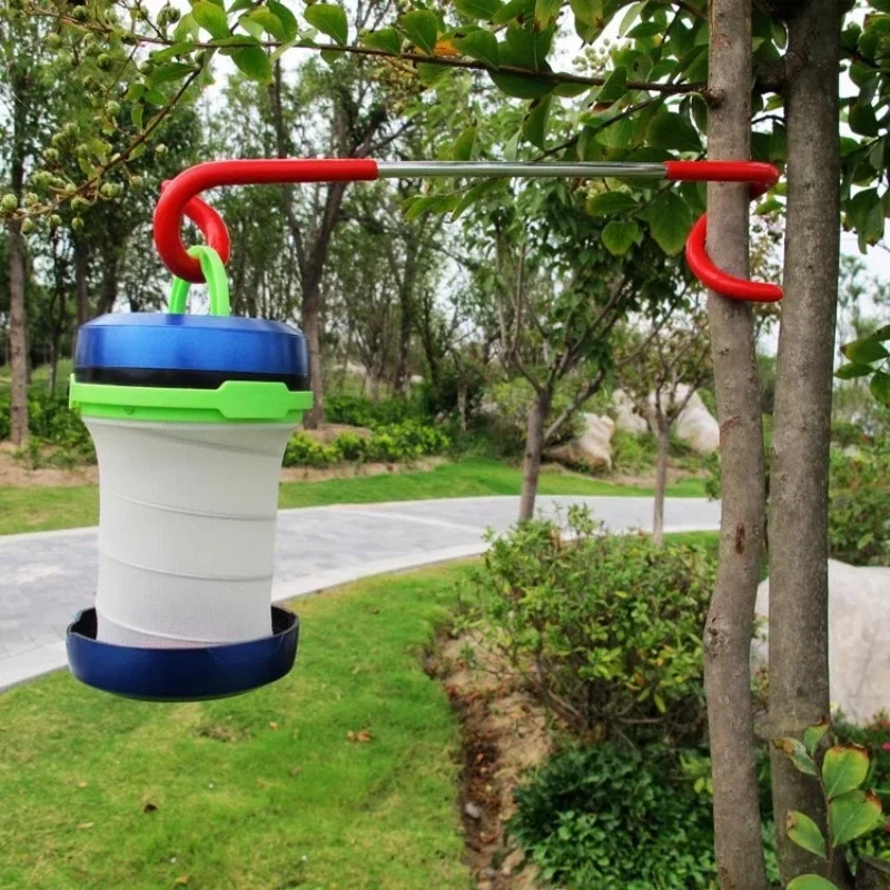 Outdoor Car Camping Multi-functional Hook Metal Tent Lamp Double-headed Pig Tail S-shaped Hanger Two-way Universal Hanging