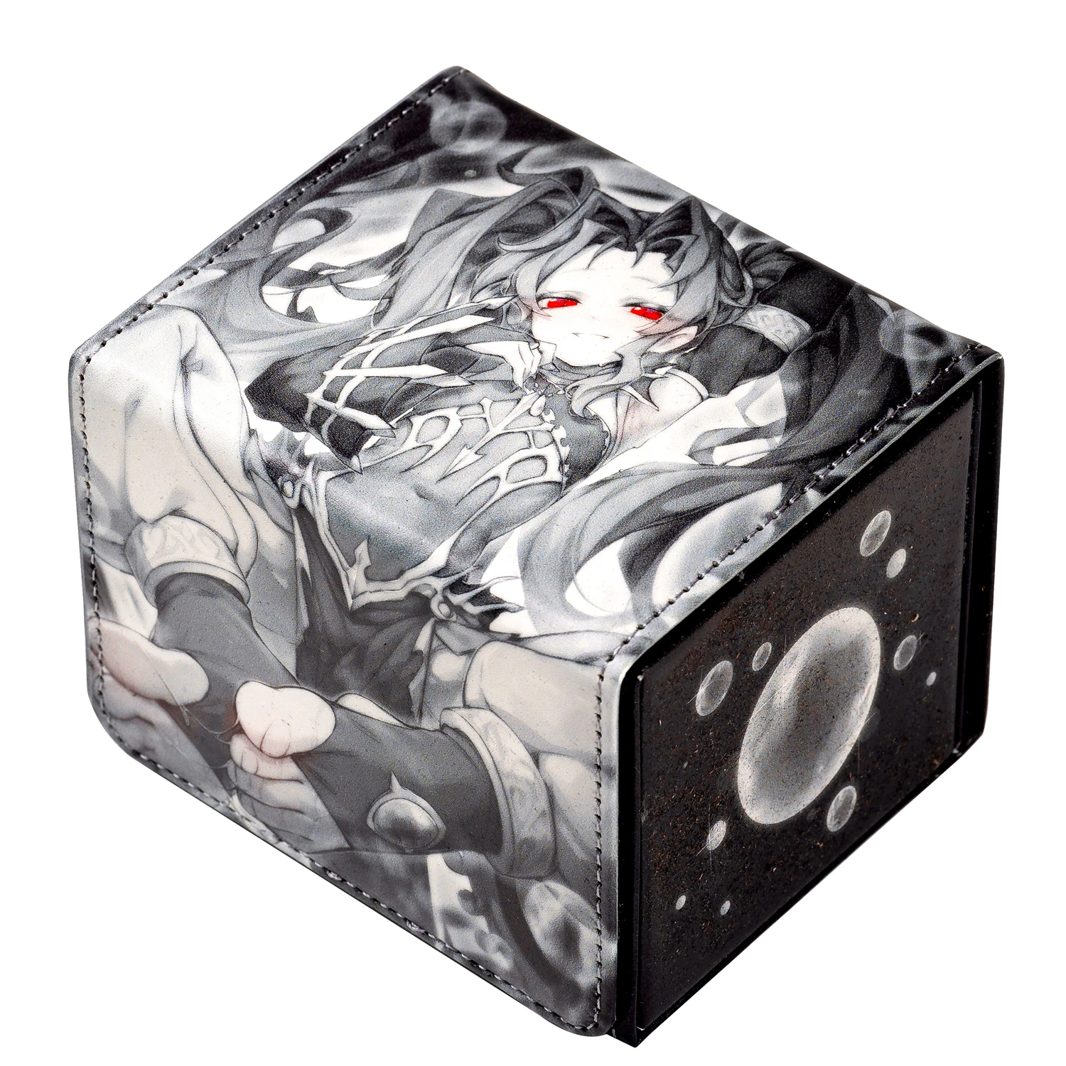 

Yugioh Emilia, Dance Priestess of the Nekroz Deck Box Yu-Gi-Oh! OCG PTCG Trading Cards Pu Leather Collection Box 100+