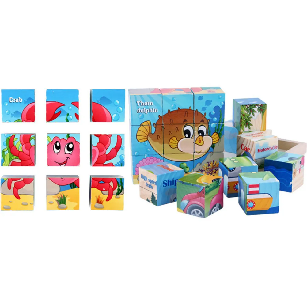 

Toddler Puzzles Children's Three-dimensional Board Early Development & Activity Toys