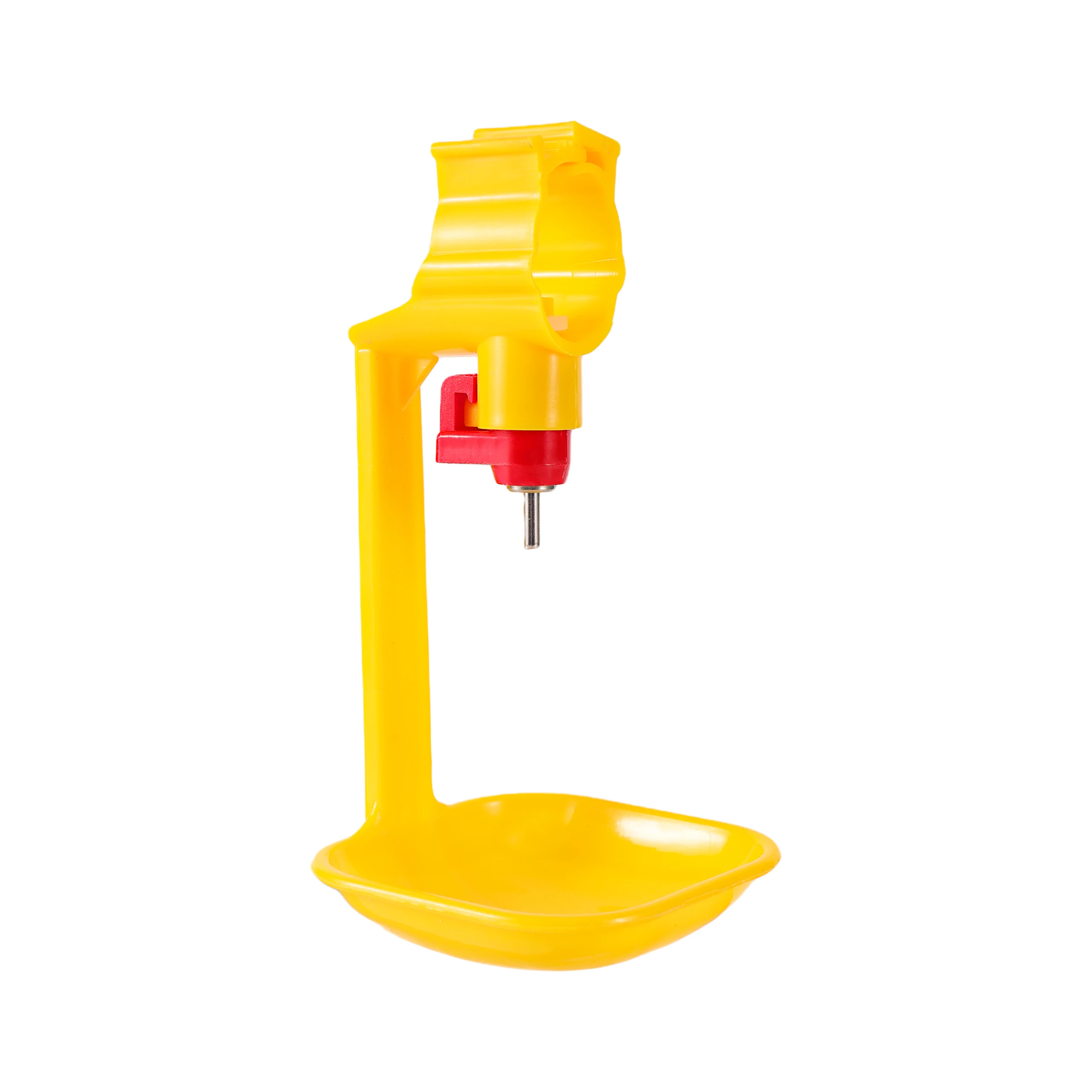 20 Pcs Chicken Drinker Nipple Cups Automatic Integrated Hanging Cups With 25mm Pipes Ball Nipple Poultry Feeding Waterer