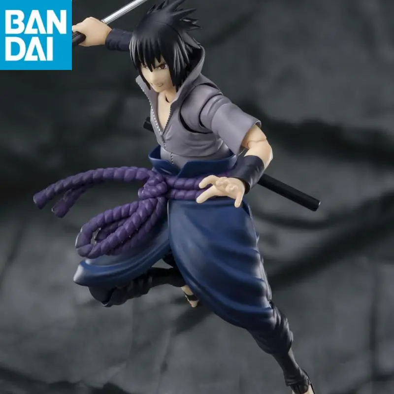 

Genuine Bandai Namco Banpresto S.h.figuarts Zero Naruto Shippuden Uchiha Sasuke Pvc Collector Figurine Toy Desktop Ornament Gift
