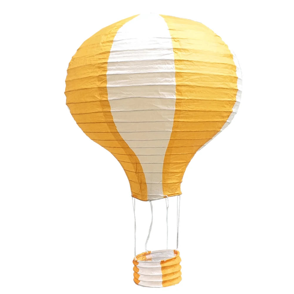 

3pcs Folding Paper Hot Air Market Party Wedding Decor Decorate Lightweight Eco Friendly Ceiling Hanging Lamp