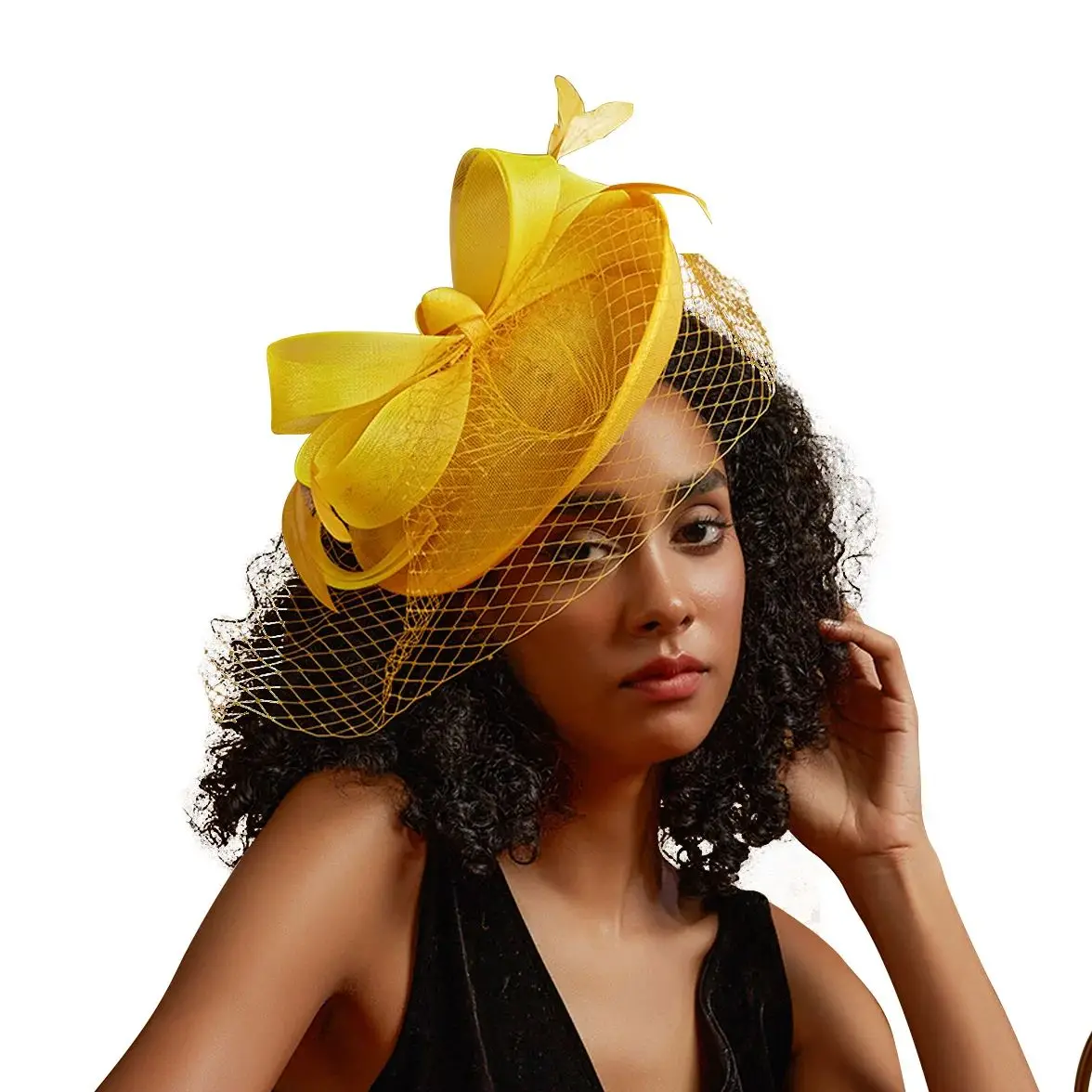 

Повязки на голову премиум-класса для вечеринок, новейшие аксессуары для волос, свадебная шляпа, шляпа-чародеи для девочек