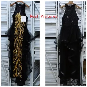 Plus size sexy brilliant sequins Dresses of Long Night Maxi Maxi Party Dress Handless Polyester Ball Dress 6 Main Sales Red Graduation Dress - №4