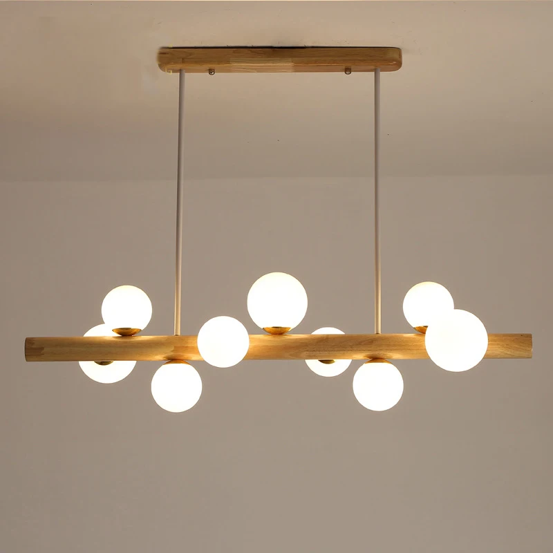 

Solid wood chandelier, dining table chandeliers ceiling 2022, chandelier led, ceiling lamp, led G9