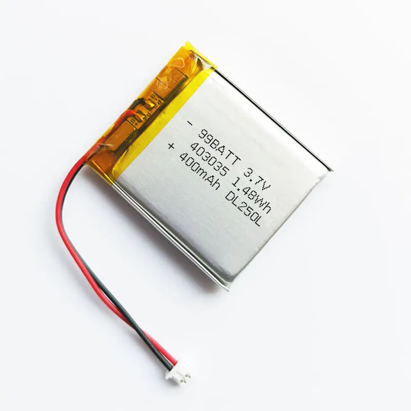 3,7 В 400 мАч 403035 Lipo аккумуляторная литий-ионная аккумуляторная батарея Ph2.0 мм 2pin для вождения рекордер MP3 динамик наушники