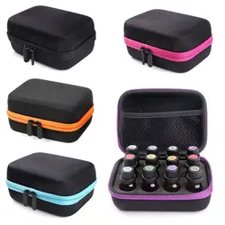 Portable Essential Oils Storage Case Large Capacity Storage Bag Shock-Proof Perfume Box Shatter Resistant Carrying Case